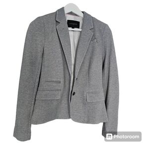 Banana Republic grey blazer size 2 women's, warm